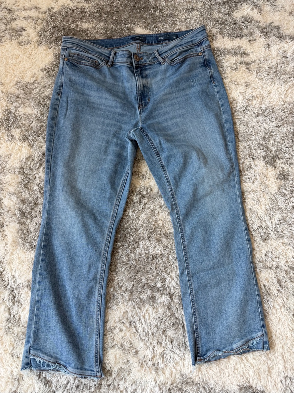 J. Jill Light Blue Women's Crop Jeans